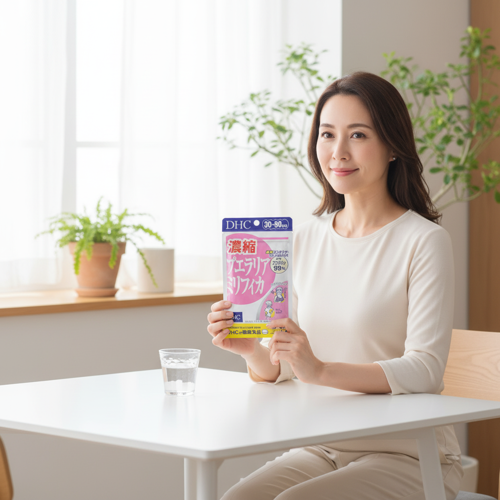 DHC濃縮葛根素女性健康補充品