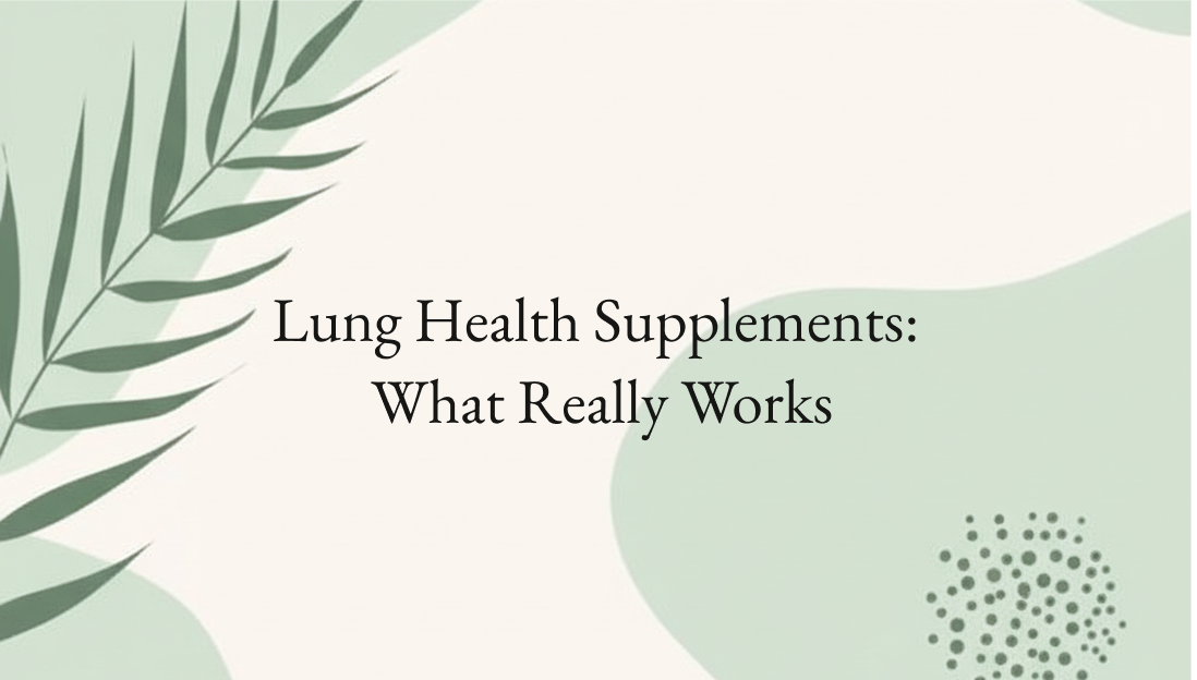 lung health supplements