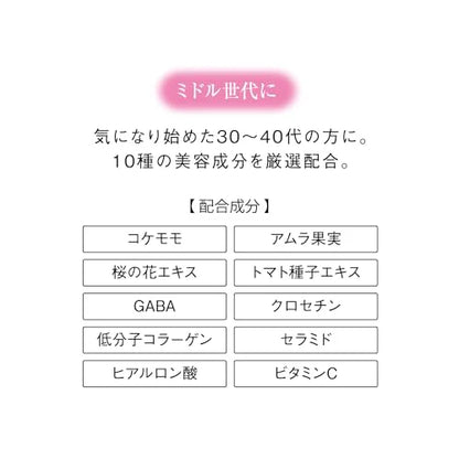 日本膠原蛋白飲品：專利美肌配方，綻放光采肌膚