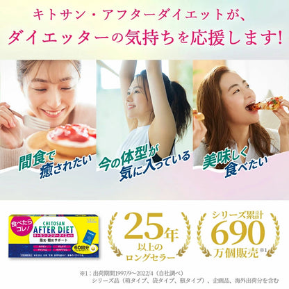 Bestes Chitosan-Ergänzungsmittel: Japans 25 Jahre meistverkaufter Unterstützung nach dem Essen