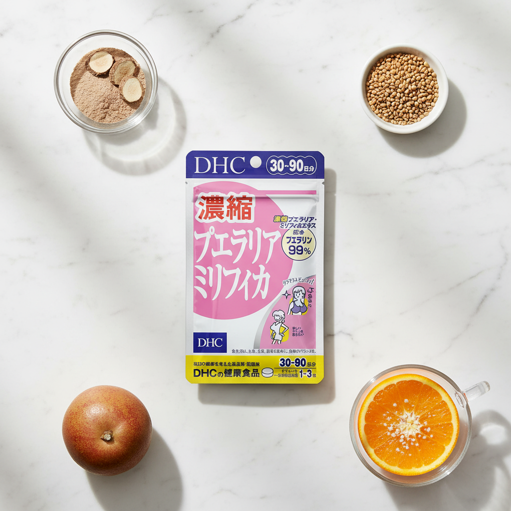DHC濃縮葛根素女性健康補充品