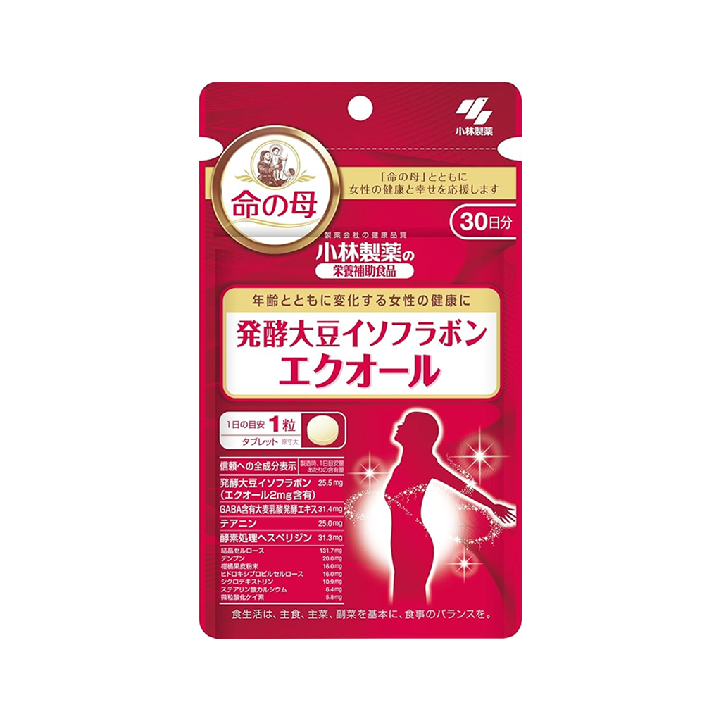 Inochi no Haha Equol 30-Day Supply | Menopause Support