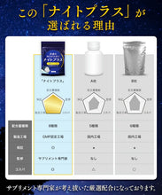 Tải hình ảnh vào trình xem Thư viện, Night Plus Japanese Stress Relief Supplement | GABA L-Theanine Glycine | 30-Day Supply
