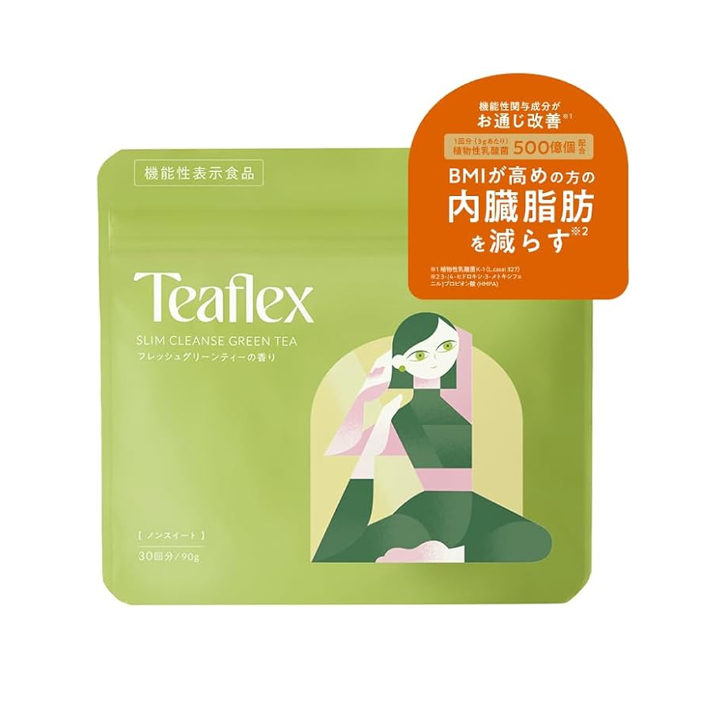 Teaflex Metabolizma Hızlandırıcı Çay | Diyet Yeşil Çay | 90g