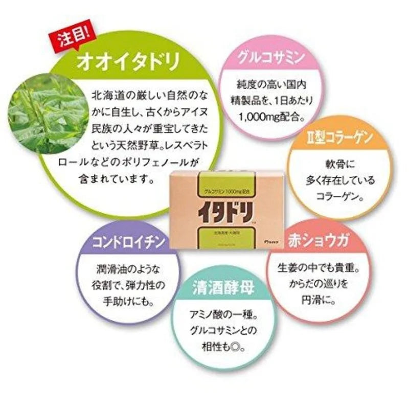 إيتادوري: مكمل نبات العقدة اليابانية لراحة المفاصل وصحة الخلايا